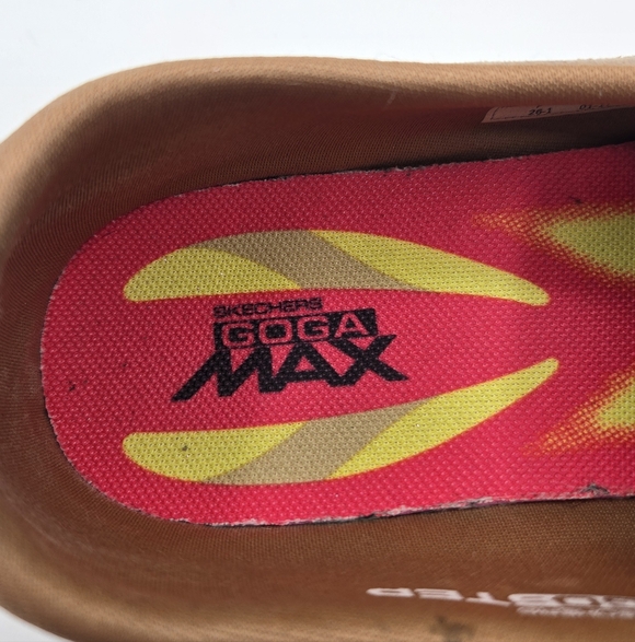 Skechers | Tan Goga Max Boat Shoes Size 8.5 - Picture 8 of 9